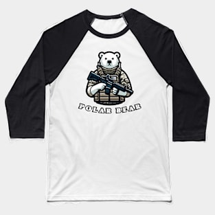 Tactical Polar Bear Baseball T-Shirt